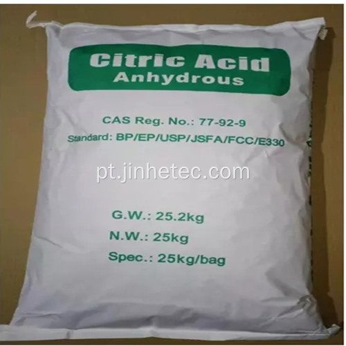 Alimentos Citric Organic Acid E330